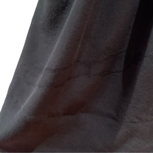 See by Chloe Silk Dress Charcoal Grey Size 6 - Picture 4 of 7